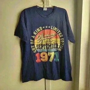 Port & Company Men's T shirt Size XL ONE OF A KIND LIMITED EDITION GRAPHIC 1971